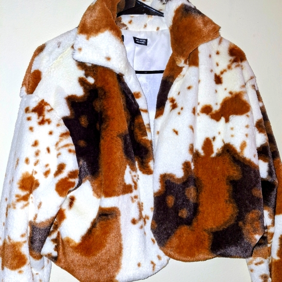 TEDDY JACKET!! Warm, warm, cropped jacket!! - Picture 7 of 9